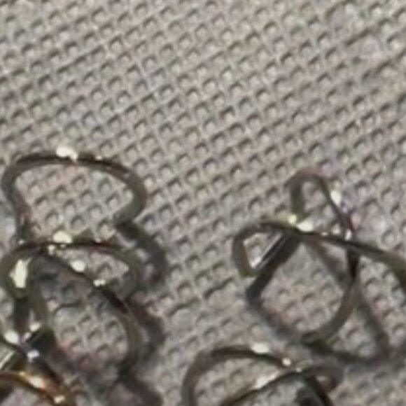 Cuff Earrings - No Piercing Needed! Each Selection Comes with 2 Silver Style NWT - Picture 2 of 7